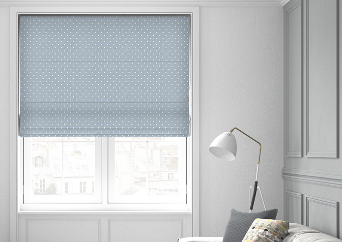 Full Stop, Larkspur - Roman Blind - Image 3